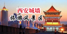 被大鸡巴操好爽视频中国陕西-西安城墙旅游风景区